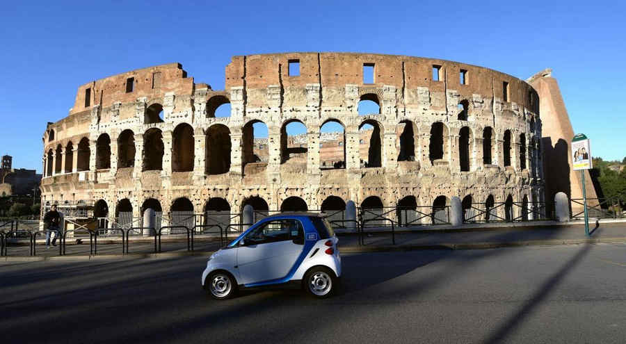 Car2go-Roma