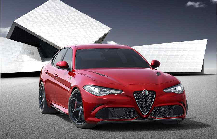 Alfa Romeo Giulia frontale
