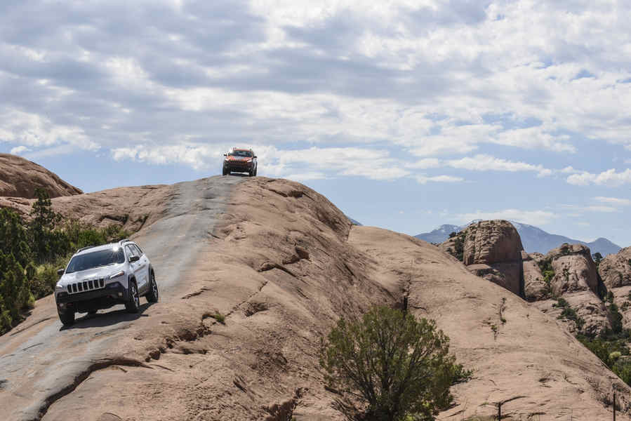 Jeep Cherokee Trailhawk June, 2015_Moab, UT
