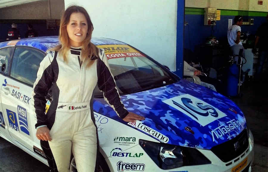 Carlotta Fedeli pilota Seat