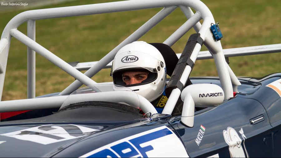 Riccardo Nucci in gara