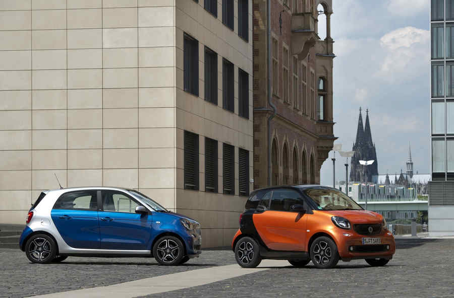 smart fortwo / forfour DCT Turbo, Cologne 2015