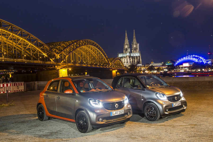 smart fortwo / forfour DCT Turbo, Cologne 2015