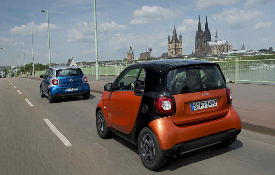 smart fortwo / forfour DCT Turbo, Cologne 2015