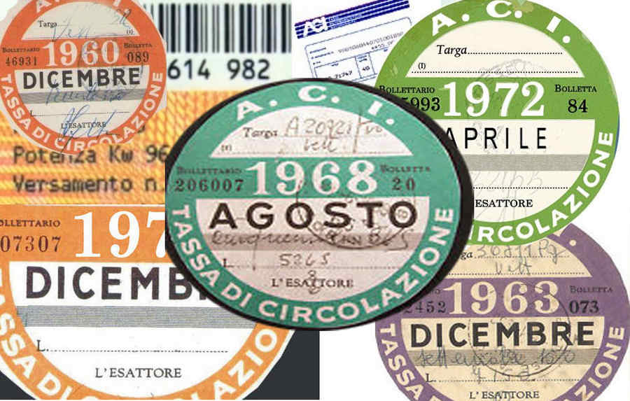 bollo veicoli storici tagliando storico