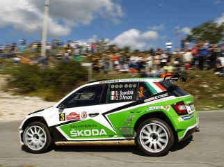 Umberto Scandola, Guido Damore (Skoda Fabia R5 #3, Car Racing)