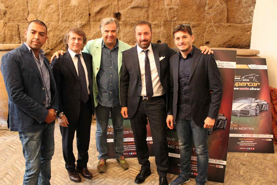 Supercar-2015 -presentazione-Barone-Barberis-Gnocchi-Galletti-Fisichella