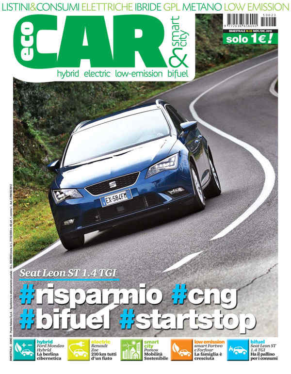 EcoCar copertina numero 23 2015