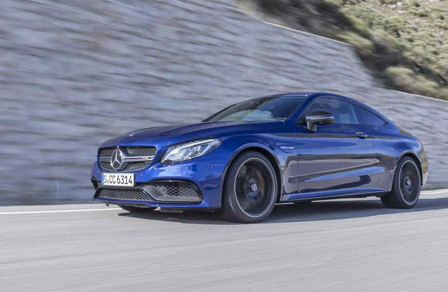 Mercedes-AMG C 63 S Coupe; Fahrvorstellung Malaga 2015; brillant