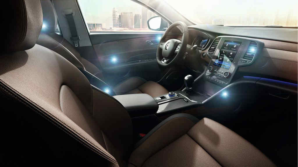 Comfort nell'abitacolo della Renault Talisman