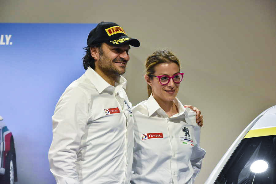Andreucci Andreussi Peugeot 2016 Presentazione Milano