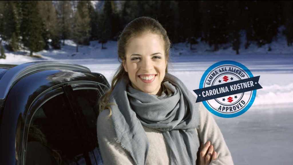 Carolina Kostner, Brand Ambassador Suzuki