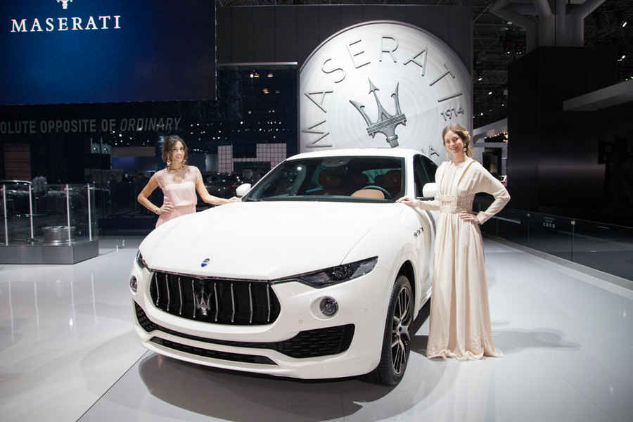 Maserati Levante, debutto USA, salone di New York 2016 (3)