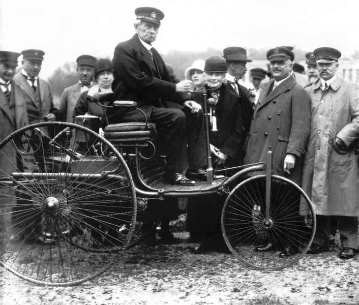 Benz-Patent-Motorwagen, Carl Benz in München, 1925