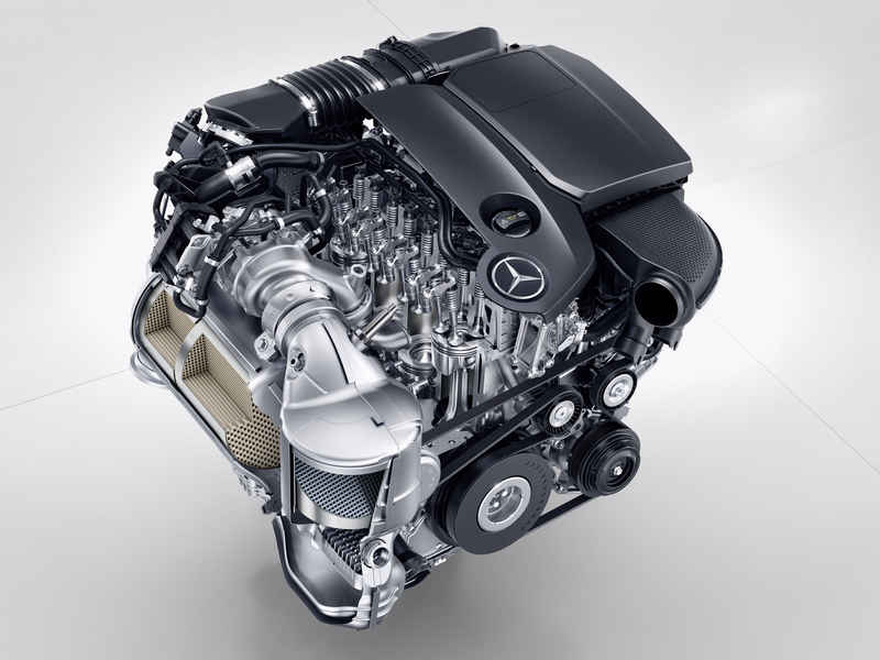 Mercedes-Benz Vierzylinder Premium-Diesel, OM 654, 2016Merced