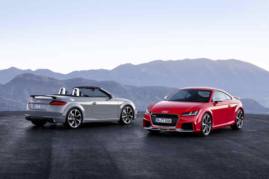 Audi TT RS Roadster, Audi TT RS Coupé