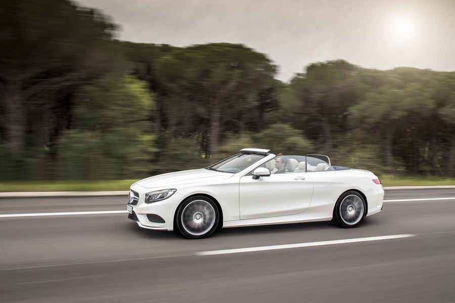 Das neue S-Class Cabriolet und der neue SLC, Côte d'Azur 2016,