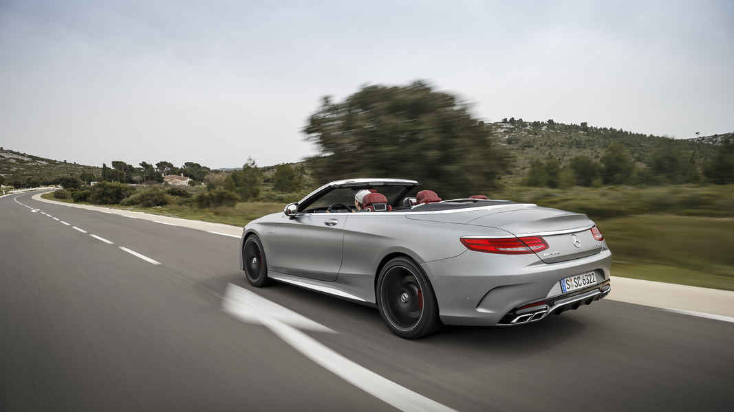 The new S-Class Cabriolet Press Test Drive, Cap-Ferrat 2016