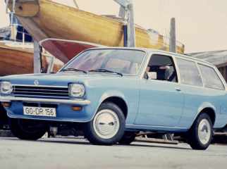 Ten generations of Opel compact station wagons