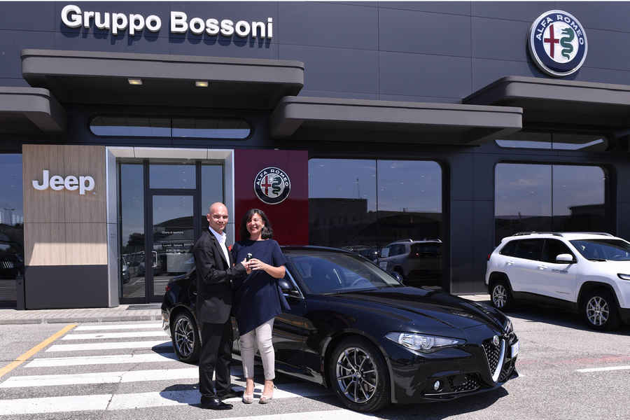 Consegna Nuova Alfa Romeo Giulia