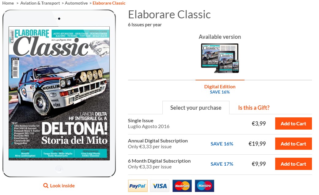 Elaborare classic