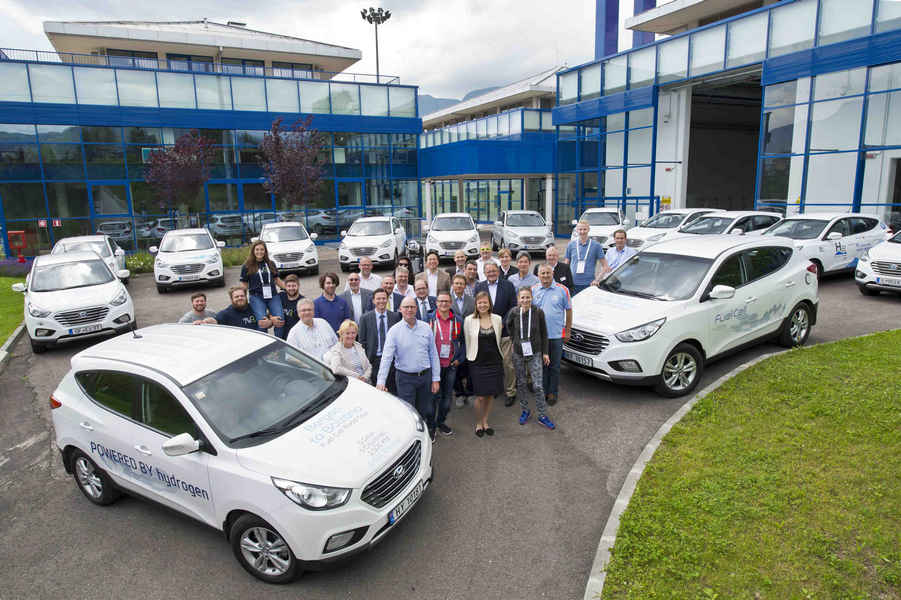 Hyundai ix35 Fuel Cell Tour (Bolzano4)