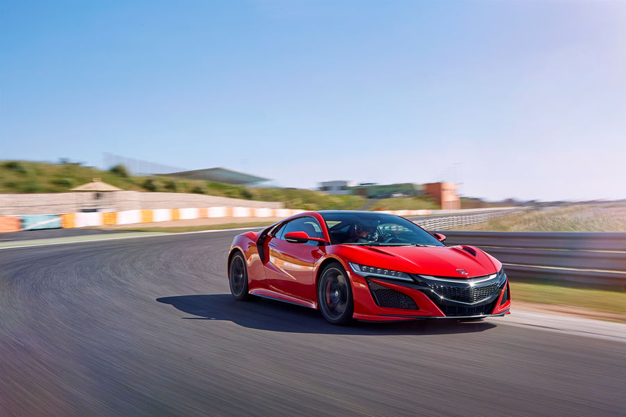 HONDA NSX CURVA RED