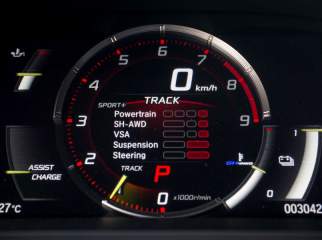 HONDA NSX HUD DETAIL