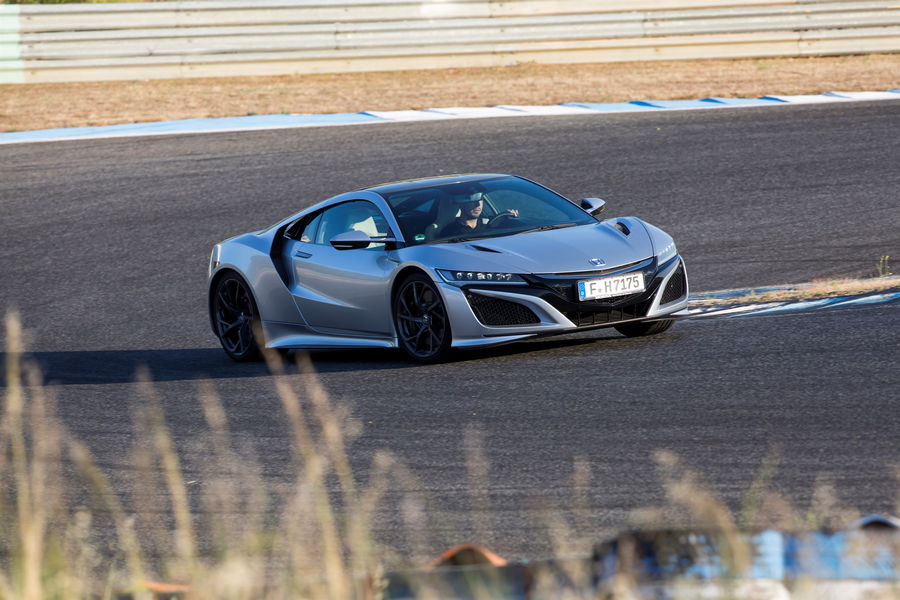 HONDA NSX TRACK SILVER