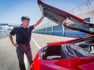 Engine chief Yasuhide Sakamoto gives an insight into NSX development
