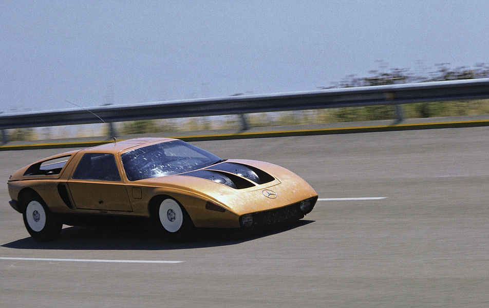 Historie 1976 – 1985: C 111 ; History 1976 – 1985: C 111;