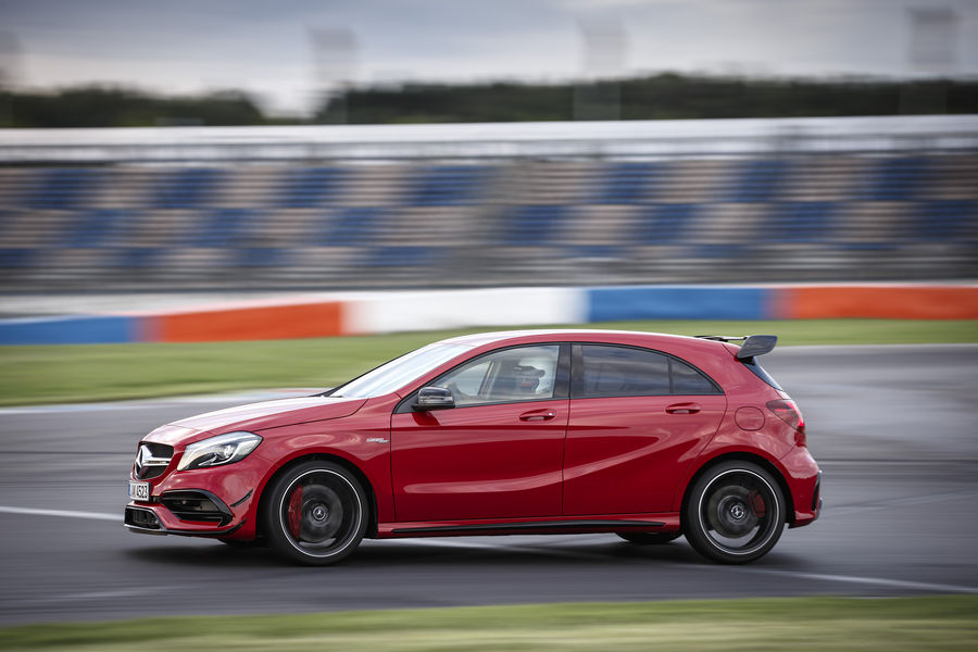 Fahrveranstaltung Mercedes-Benz die neue A Klasse und Mercedes-AMG A45 4MATIC / Dresden 2015