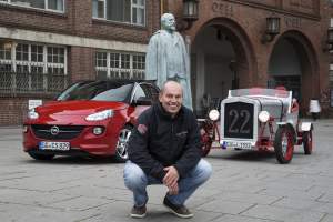 Opel ADAM meets the Loryc Electric Speedster
