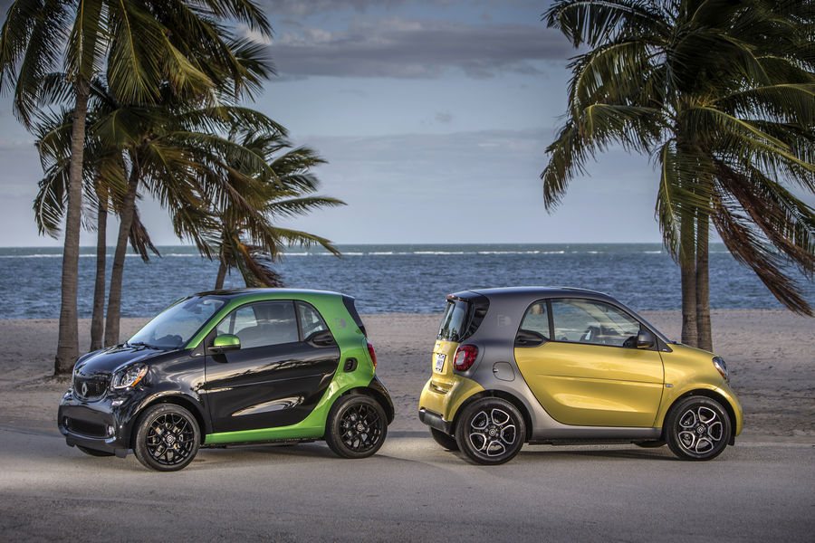 smart electric drive, Pressefahrvorstellung Miami 2016; smart electric drive, press test drive Miami 2016