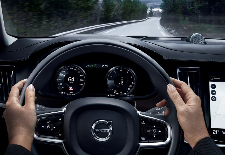 Slippery road alert, interior