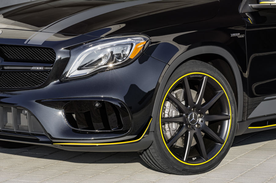 Mercedes-Benz AMG GLA 45 4MATIC Yellow Night Edition, X156 (2017