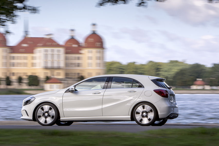 Pressefahrveranstaltung Mercedes Benz, A-Klasse, Dresden Septem