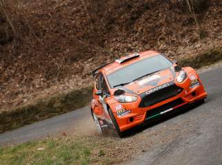 Simone Campedelli, Pietro Elia Ometto (Ford Fiesta R5 #3, Orange1 Racing);