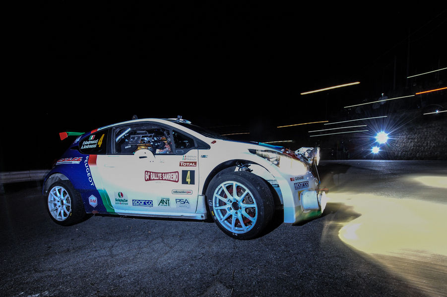 Peugeot 208 Rally Andreucci 2017 Rally Sanremo