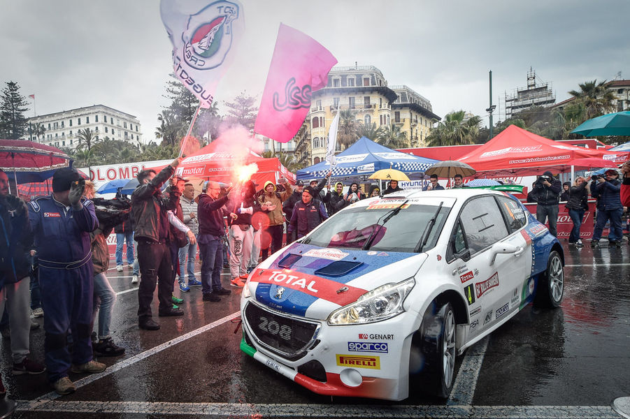 Peugeot 208 Rally Andreucci 2017 Rally Sanremo