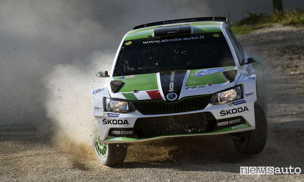 Umberto Scandola, Guido D Amore (Skoda Fabia R5 #3, Car Racing)