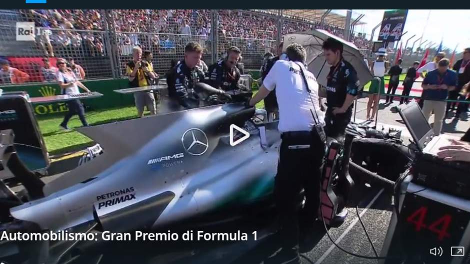 F1 Australia VIDEO RAI