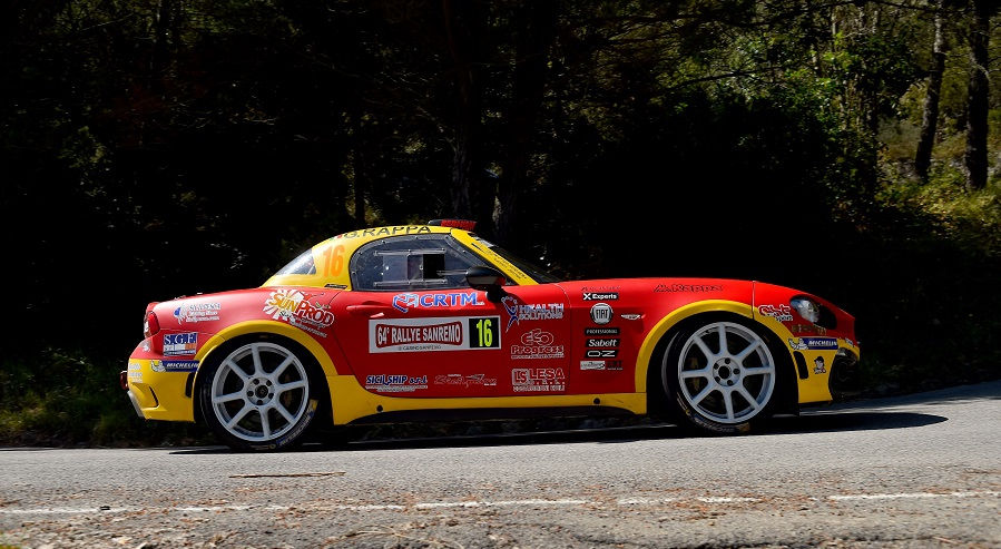 Salvatore Riolo, Gianfrancesco Rappa (Abarth 124 Rally #16, CST Sport);