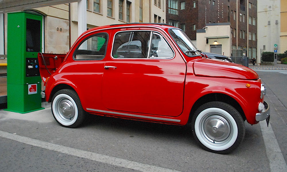 Retrofit elettrico su una vecchia Fiat 500