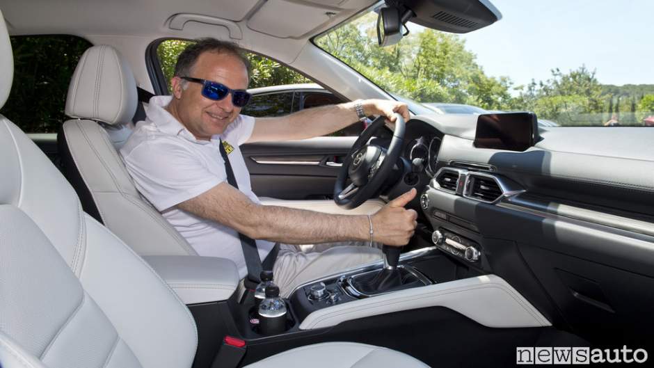 Mazda Cx-5 prova primo contatto con Giovanni Mancini alla guida! 