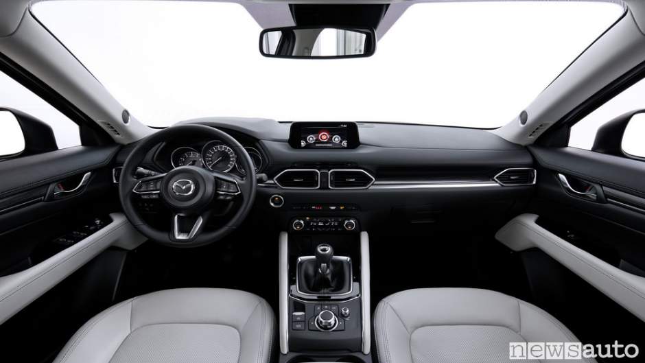 Mazda Cx-5 prova primo contatto foto plancia strumenti 