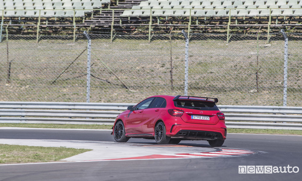 Mercedes-AMG A45 4MATIC (W176); Fahrveranstaltung Mercedes-Benz Compact Cars Ungarn 2017