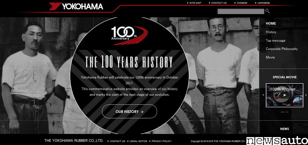 yokohama-home-page-sito-100-anni