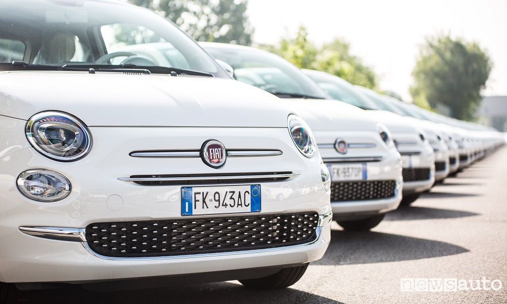 Fiat 500 schierate