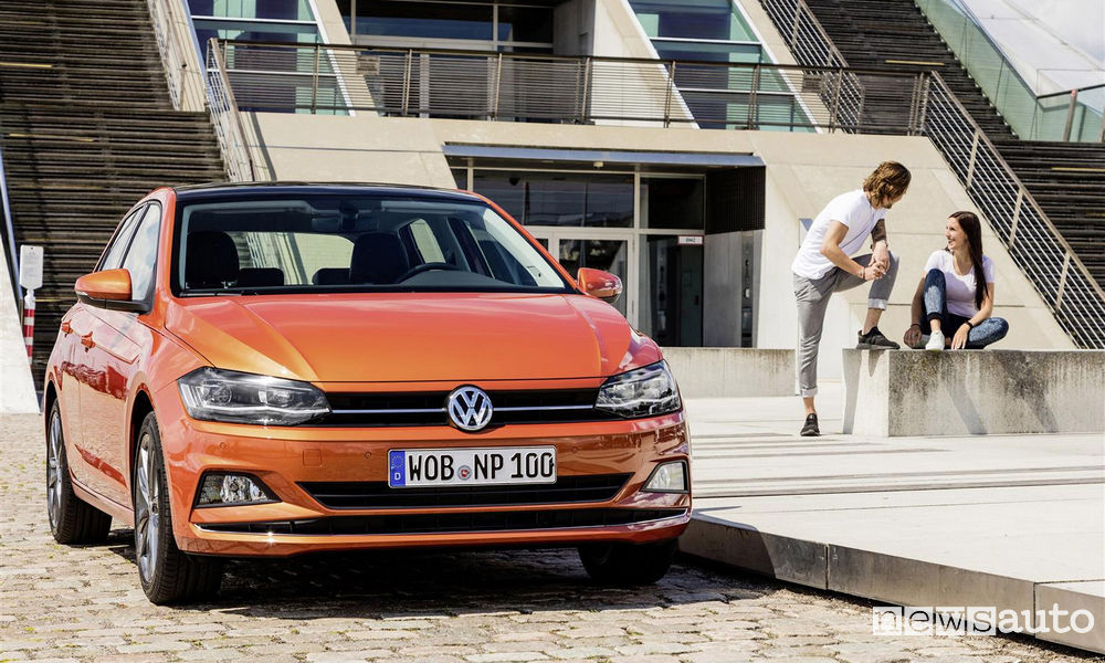 Paraurti e fari a led anteriori Volkswagen Polo